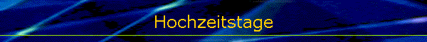 Hochzeitstage